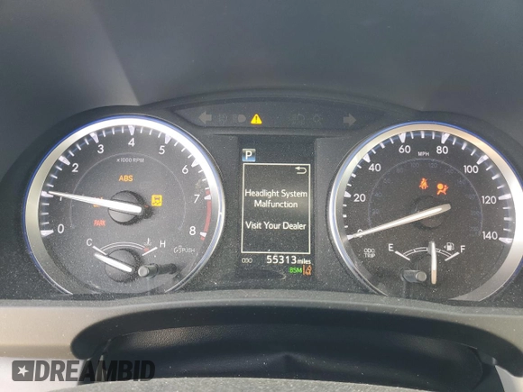 2018 Toyota Highlander SE with VIN 5TDJZRFH1JS523764, listed as a Copart auction lot 58576615 with 55,313 mi miles and Salvage title. Bid and sale history available at DreamBid. Image 9.