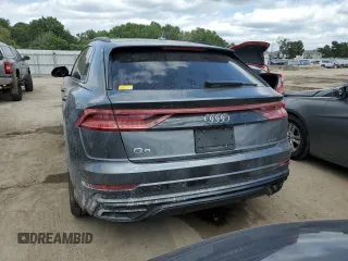 2019 Audi Q8 Prestige with VIN WA1FVAF14KD014409, listed as a Copart auction lot 46247933 with 61,843 mi miles. Bid and sale history available at carsss.com. Image 6.