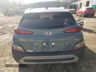 2022 Hyundai Kona SEL with VIN KM8K3CAB6NU788876, listed as a Copart auction lot 42305193 with 5,497 mi miles. Bid and sale history available at carsss.com. Image 6.