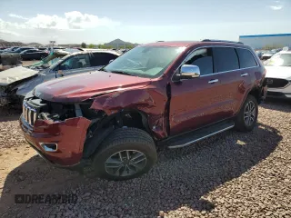 2020 Jeep Grand Cherokee Limited with VIN 1C4RJEBG8LC140392, listed as a Copart auction lot 51715225 with 41,977 mi miles and Salvage title. Bid and sale history available at DreamBid. Image 1.