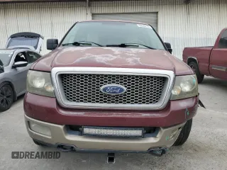 2004 Ford F-150 XLT with VIN 1FTPX14504NA99210, listed as a Copart auction lot 55646105 with 130,865 mi miles and Salvage Title. Bid and sale history available at carsss.com. Image 5.
