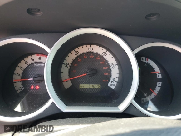 2011 Toyota Tacoma PreRunner with VIN 3TMJU4GN2BM119153, listed as a Copart auction lot 56688455 with 151,645 mi miles and Salvage title. Bid and sale history available at DreamBid. Image 9.