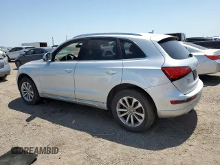 2013 Audi Q5 Premium with VIN WA1CFAFPXDA016741, listed as a Copart auction lot 52041075 with 0 mi miles and Salvage Title. Bid and sale history available at carsss.com. Image 2.