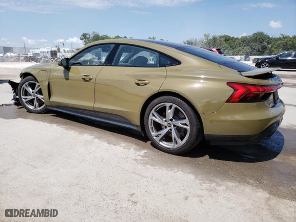 2022 Audi e-tron GT Prestige with VIN WAUDJBFW7N7009179, listed as a Copart auction lot 53146264 with NaN miles. Bid and sale history available at carsss.com. Image 2.
