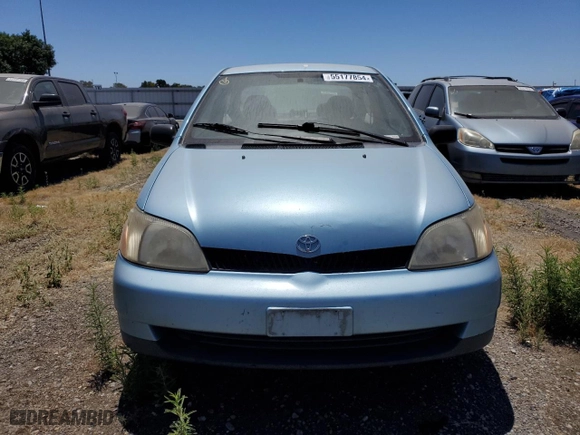 2002 Toyota ECHO with VIN JTDAT123320207199, listed as a Copart auction lot 55177854 with 0 mi miles and Salvage Title. Bid and sale history available at carsss.com. Image 5.