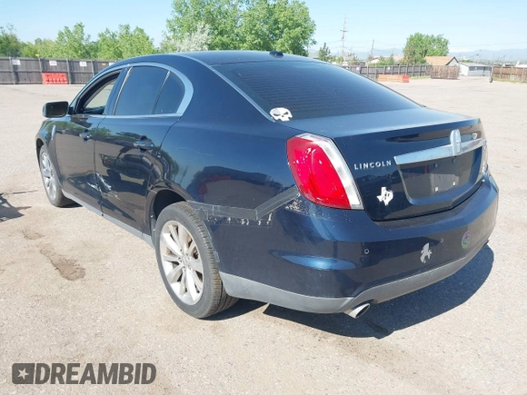 2009 Lincoln MKS with VIN 1LNHM94R79G624057, listed as a IAAI auction lot 42245738 with 156,641 mi miles and . Bid and sale history available at DreamBid. Image 3.