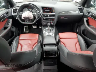 2016 Audi SQ5 Premium Plus with VIN WA1CCAFP0GA058655, listed as a Copart auction lot 83008654 with 67,587 mi miles and Salvage Title. Bid and sale history available at carsss.com. Image 8.