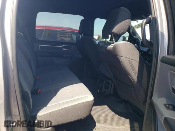 2022 Ram 1500 Big Horn with VIN 1C6RREMT1NN358613, listed as a Copart auction lot 50084835 with 35,126 mi miles and Salvage Title. Bid and sale history available at carsss.com. Image 10.