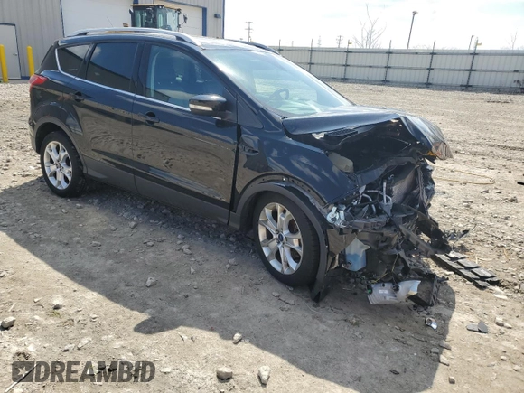 2016 Ford Escape Titanium with VIN 1FMCU9JX0GUB20882, listed as a Copart auction lot 52717795 with 93,774 mi miles and Non Repairable. Bid and sale history available at carsss.com. Image 4.