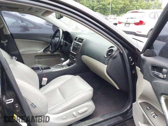 2008 Lexus IS 250 with VIN JTHCK262085024744, listed as a IAAI auction lot 42522819 with 165,663 mi miles and . Bid and sale history available at DreamBid. Image 5.
