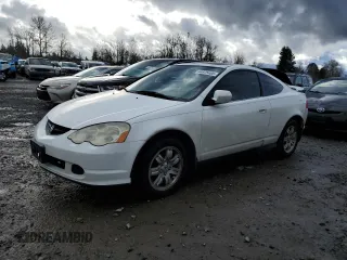 2002 Acura RSX Auto with VIN JH4DC54842C006888, listed as a Copart auction lot 44975465 with 161,702 mi miles and Salvage Title. Bid and sale history available at carsss.com. Image 1.