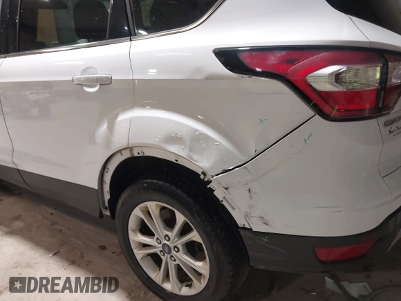 2017 Ford Escape SE with VIN 1FMCU0GD9HUC95707, listed as a IAAI auction lot 41876949 with 125,651 mi miles and . Bid and sale history available at carsss.com. Image 18.