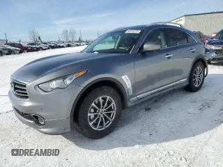 2012 Infiniti FX with VIN JN8BS1MWXCM180371, listed as a Copart auction lot 46314215 with 158,658 mi miles and Salvage Title. Bid and sale history available at DreamBid. Image 1.
