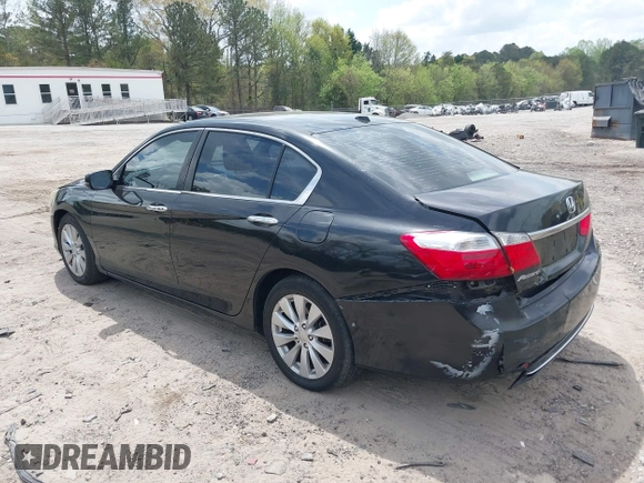 2015 Honda Accord EX-L with VIN 1HGCR2F82FA149204, listed as a IAAI auction lot 41962890 with 218,248 mi miles and . Bid and sale history available at DreamBid. Image 3.