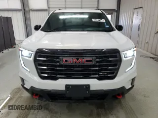 2024 GMC Acadia AWD AT4 z VIN 1GKENPKS1RJ163766, wystawiony jako Copart lot #82437144 z przebiegiem 4320 mil mil oraz Tytuł czysty. Historia ofert i sprzedaży dostępna na DreamBid. Obrazek 5.