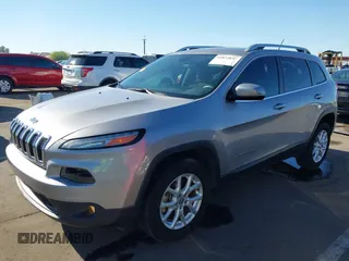 2018 Jeep Cherokee Latitude Tech Connect with VIN 1C4PJMCB7JD501896, listed as a IAAI auction lot 41872851 with 99,165 mi miles. Bid and sale history available at carsss.com. Image 18.