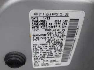 2013 Nissan Rogue S with VIN JN8AS5MV0DW628309, listed as a IAAI auction lot 42008720 with 45,718 mi miles and . Bid and sale history available at carsss.com. Image 9.