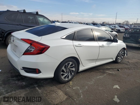 2017 Honda Civic EX z VIN 19XFC2F7XHE209024, wystawiony jako Copart lot #48227055 z przebiegiem 66 661 mil mil oraz Szkody całkowita. Historia ofert i sprzedaży dostępna na DreamBid. Obrazek 3.