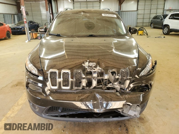 2018 Jeep Cherokee Latitude with VIN 1C4PJLCX8JD524237, listed as a Copart auction lot 46545335 with 78,791 mi miles and Salvage Title. Bid and sale history available at DreamBid. Image 5.