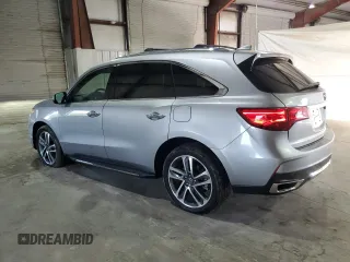 2018 Acura MDX w/Advance/Entertainment Pkg with VIN 5J8YD4H98JL001562, listed as a Copart auction lot 72134414 with 76,937 mi miles and Salvage Title. Bid and sale history available at carsss.com. Image 2.