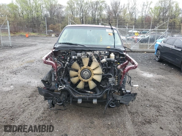2008 Ford F-350 XL with VIN 1FTWW31R58EC25097, listed as a Copart auction lot 50881335 with Not Provided miles and Salvage Title. Bid and sale history available at DreamBid. Image 5.