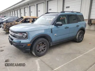2021 Ford Bronco Sport Big Bend with VIN 3FMCR9B60MRA41898, listed as a Copart auction lot 45952855 with 72,832 mi miles and Salvage title. Bid and sale history available at DreamBid. Image 1.