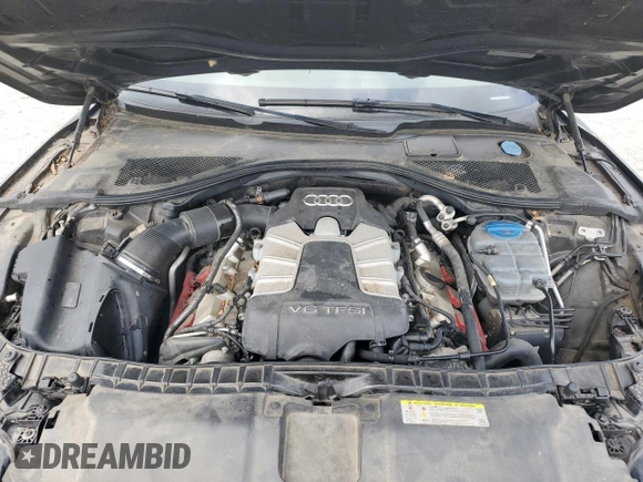 2012 Audi A7 Prestige with VIN WAU2GAFC6CN140635, listed as a Copart auction lot 61007245 with 156,190 mi miles and Clean title. Bid and sale history available at DreamBid. Image 11.
