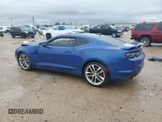 2022 Chevrolet Camaro LT1 with VIN 1G1FF1R79N0129384, listed as a Copart auction lot 45102345 with 42,517 mi miles and Salvage Title. Bid and sale history available at carsss.com. Image 2.