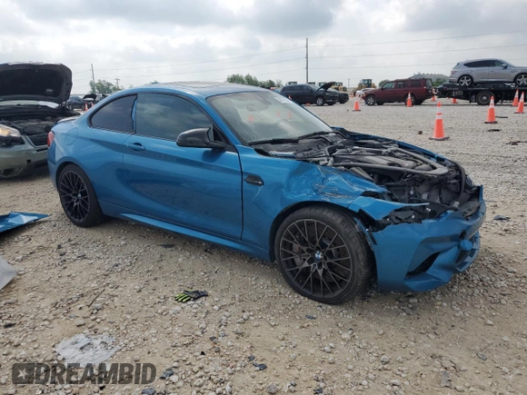 2021 BMW M2 Competition z VIN WBS2U7C05M7H42453, wystawiony jako Copart lot #54772035 z przebiegiem 12 383 mil mil oraz Szkoda całkowita • Salvage title. Historia ofert i sprzedaży dostępna na DreamBid. Obrazek 4.