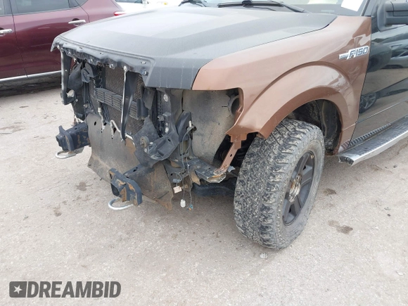 2013 Ford F-150 XL with VIN 1FTFW1EF8DKF58698, listed as a IAAI auction lot 41014041 with 237,269 mi miles and . Bid and sale history available at DreamBid. Image 16.