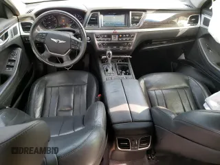 2017 Genesis G80 3.8L with VIN KMHGN4JEXHU176071, listed as a Copart auction lot 71457984 with 97,256 mi miles and Salvage Title. Bid and sale history available at carsss.com. Image 8.