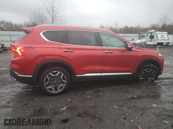 2023 Hyundai Santa Fe Hybrid Limited with VIN 5NMS5DA15PH004564, listed as a Copart auction lot 84178164 with 32,729 mi miles and Salvage Title. Bid and sale history available at carsss.com. Image 3.