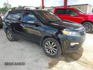 2012 Kia Sorento SX with VIN 5XYKW4A22CG268108, listed as a IAAI auction lot 42573704 with 288,662 mi miles and . Bid and sale history available at DreamBid. Image 1.