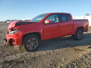 2020 Chevrolet Colorado 2WD Work Truck z VIN 1GCGSBEA6L1102150, wystawiony jako Copart lot #49927515 z przebiegiem 155 263 mil mil oraz Szkoda całkowita • Salvage title. Historia ofert i sprzedaży dostępna na DreamBid. Obrazek 1.