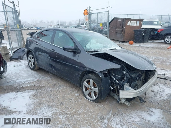 2015 Dodge Dart SXT with VIN 1C3CDFBB0FD362791, listed as a IAAI auction lot 41357418 with 149,043 mi miles. Bid and sale history available at carsss.com. Image 1.