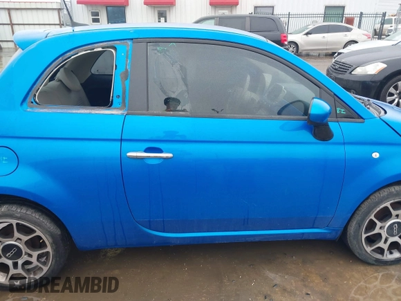 2018 FIAT 500 Pop with VIN 3C3CFFKH8JT465183, listed as a IAAI auction lot 41412115 with 87,260 mi miles. Bid and sale history available at carsss.com. Image 14.