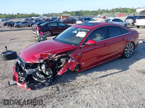 2014 Audi A6 Prestige with VIN WAUHGAFC6EN060054, listed as a IAAI auction lot 42006061 with 42,381 mi miles and . Bid and sale history available at DreamBid. Image 18.