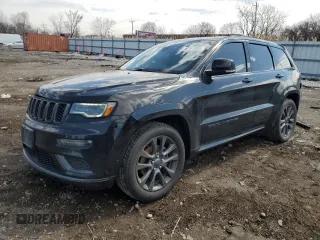 2018 Jeep Grand Cherokee High Altitude with VIN 1C4RJFCG6JC229685, listed as a Copart auction lot 50161555 with 151,176 mi miles and Salvage title. Bid and sale history available at DreamBid. Image 1.