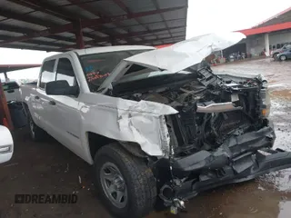 2018 Chevrolet Silverado 1500 Work Truck with VIN 3GCUKNEC5JG390733, listed as a IAAI auction lot 41752536 with 162,827 mi miles. Bid and sale history available at carsss.com. Image 1.