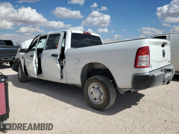 2024 Ram 2500 Tradesman with VIN 3C6UR5CL2RG277842, listed as a Copart auction lot 69220124 with 0 mi miles and Salvage Title. Bid and sale history available at carsss.com. Image 2.