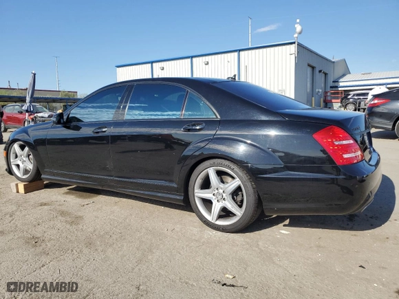 2011 Mercedes-Benz S-Class S 550 with VIN WDDNG8GB9BA362922, listed as a Copart auction lot 68064404 with 98,859 mi miles and Salvage Title. Bid and sale history available at carsss.com. Image 2.