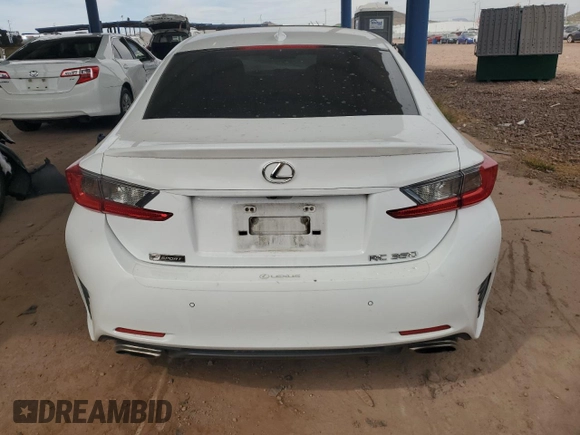 2015 Lexus RC 350 F Sport z VIN JTHHE5BC7F5011130, wystawiony jako Copart lot #50371755 z przebiegiem 134 816 mil mil oraz Szkoda całkowita • Salvage title. Historia ofert i sprzedaży dostępna na DreamBid. Obrazek 6.