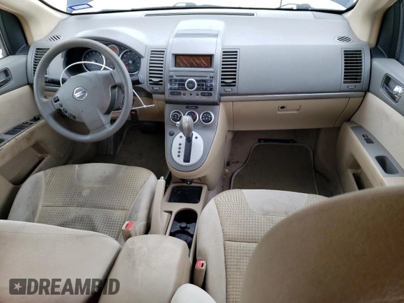 2007 Nissan Sentra 2.0 with VIN 3N1AB61E17L631061, listed as a Copart auction lot 53883825 with 188,738 mi miles and Salvage Title. Bid and sale history available at DreamBid. Image 8.
