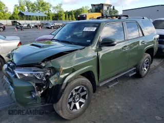 2022 Toyota 4Runner TRD Off Road Premium with VIN JTERU5JR1N6061136, listed as a Copart auction lot 57132915 with 66,783 mi miles and Salvage title. Bid and sale history available at DreamBid. Image 1.