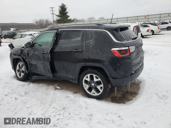 2019 Jeep Compass Limited с VIN 3C4NJDCB9KT661359, выставлен на аукционе Copart как лот 44563305 с пробегом 36 258 миль миль и Чистый • Clean title. История ставок и продаж доступна на DreamBid. Изображение 2.