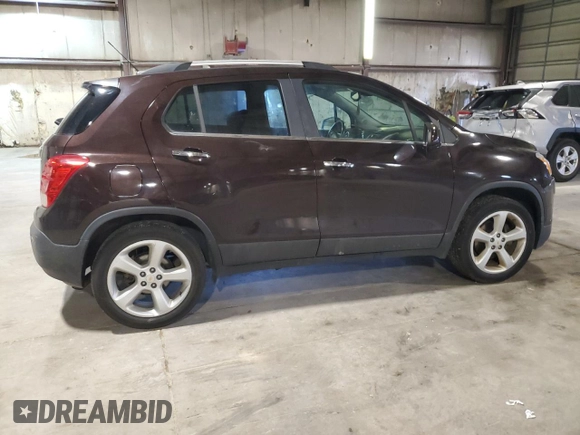 2015 Chevrolet Trax LTZ with VIN KL7CJTSB8FB225318, listed as a Copart auction lot 51179315 with 113,903 mi miles and Clean Title. Bid and sale history available at carsss.com. Image 3.