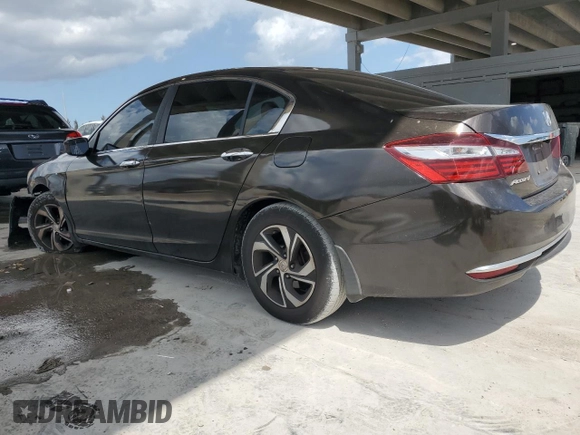 2017 Honda Accord Sedan LX with VIN 1HGCR2F34HA148174, listed as a Copart auction lot 51297945 with 115,738 mi miles and Salvage Title. Bid and sale history available at carsss.com. Image 2.