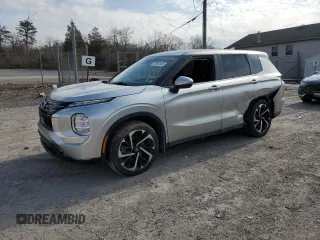2022 Mitsubishi Outlander ES z VIN JA4J4TA85NZ018988, wystawiony jako Copart lot #47561695 z przebiegiem 76 713 mil mil oraz Szkoda całkowita • Salvage title. Historia ofert i sprzedaży dostępna na DreamBid. Obrazek 1.