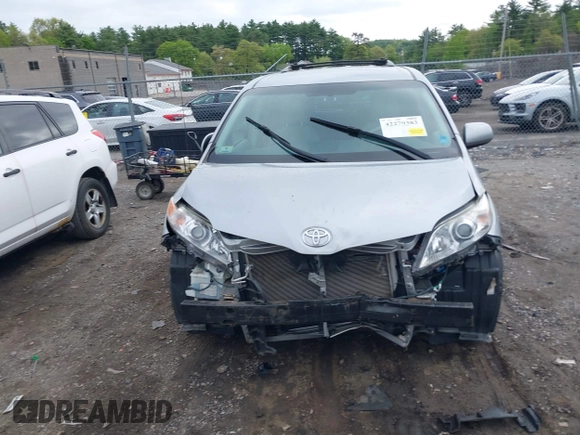 2012 Toyota Sienna LE AAS with VIN 5TDKK3DC7CS196531, listed as a IAAI auction lot 42279383 with 121,633 mi miles and . Bid and sale history available at DreamBid. Image 12.