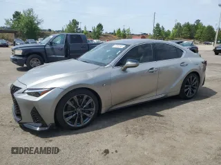 2021 Lexus IS 350 F Sport z VIN JTHGZ1B28M5038768, wystawiony jako Copart lot #57054545 z przebiegiem 36 358 mil mil oraz Szkody całkowita. Historia ofert i sprzedaży dostępna na DreamBid. Obrazek 1.